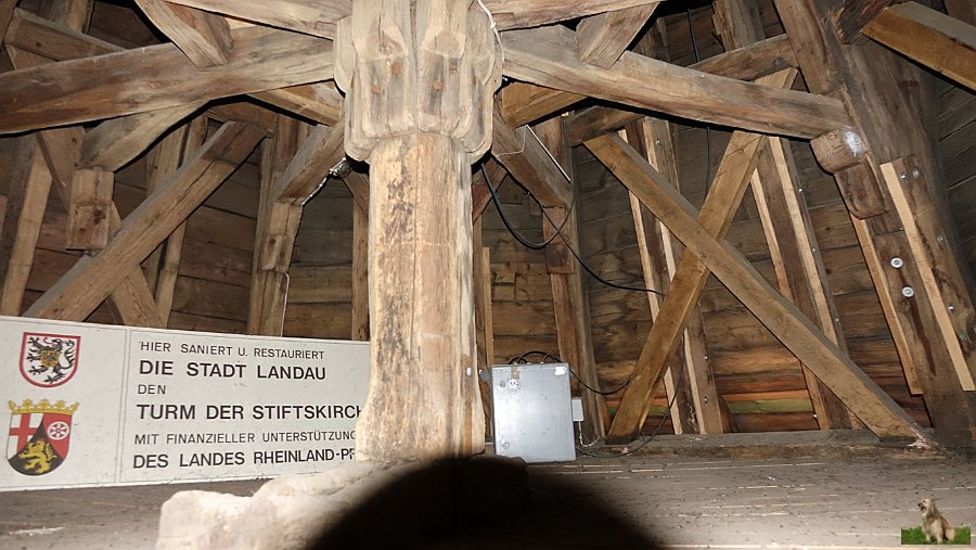  Dachstuhl Stiftskirche